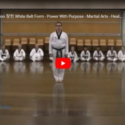 White Belt Form